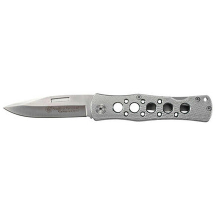Smith and Wesson Folding Knife - Extreme Ops Drop Point High Carbon Blade | SWCK6AEU ,