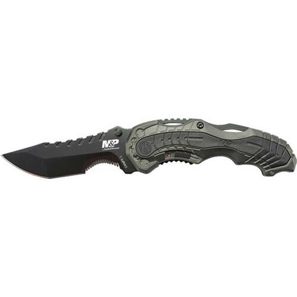 Smith and Wesson Folding Knife - M&P M.A.G.I.C. Gray Handle Liner Lock | SWMP6S ,