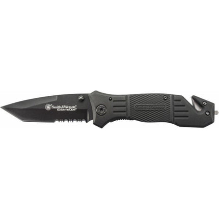Smith & Wesson Folding Pocket Knife - Extreme Ops Steel Blade Aluminum Handle | FR2S ,