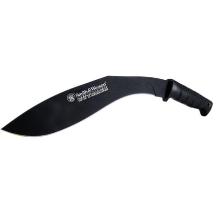Smith & Wesson Knife - Outback Kukri Steel Fixed Blade Black Kraton Handle | SWBH ,