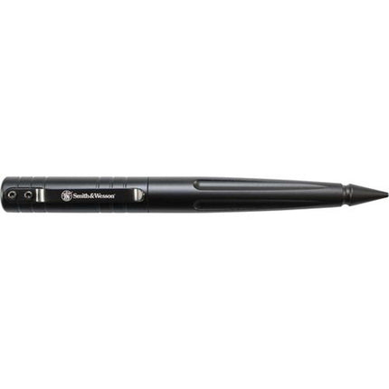 Smith and Wesson Tactical Pen - Black T6061 Screw Cap with Pocket Clip | SWPENBK ,