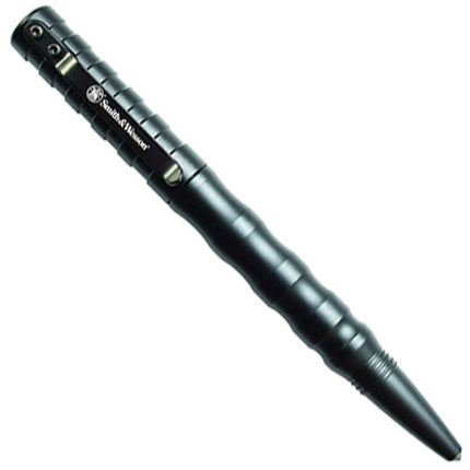 Smith and Wesson Tactical Pen - Military and Police 2nd Gen Aluminum | SWPENMP2BK ,