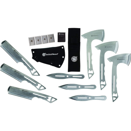Smith & Wesson Throwing Combo Set - Bullseye Ultimate Stainless Steel | 1139486 ,