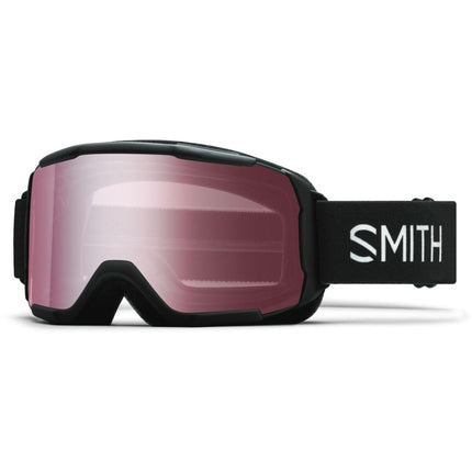 Smith Men's Sunglasses - Shiny Black Shield Shape Frame | SMITH DAREDEVIL 09BA/4U ,