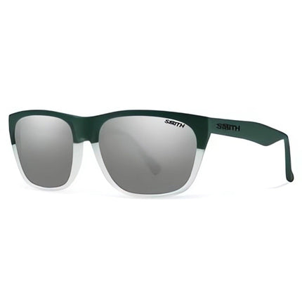 Smith Men's Sunglasses - Super Platinum Mirror Silver Lens Square | SMITH TIOGA WJZ/I6 ,