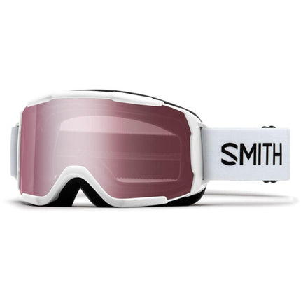 Smith Men's Sunglasses - White Shield Shape Plastic Frame | SMITH DAREDEVIL 07KD/4U ,