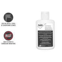 Smith's Honing Solution - 4 ounces Nonpetroleum Based with Built-In Stone | SMHON1 ,