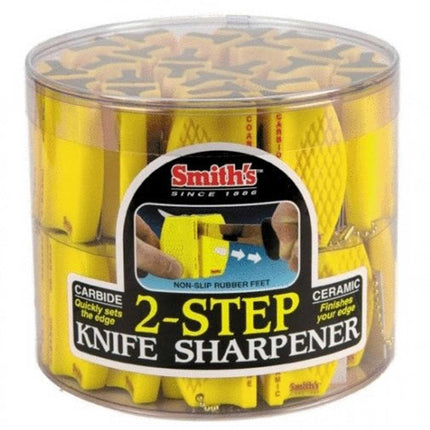 Smith's Knife Sharpener - Counter Display Two-Step Lightweight, 24 Units | SMCCKB ,