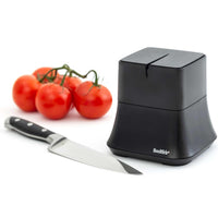 Smith's Knife Sharpener - Mesa Onyx Black Single Slot Electric Kitchen | SM51031 ,