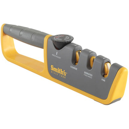 Smith's Sharpener - Yellow and Grey Colored Adjustable Angle, 10.5 inch | SM50264 ,