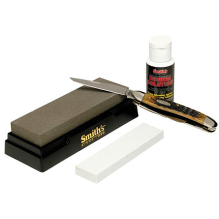 Smith's Sharpening Kit - 2-Stone 5 Inch Medium and 4 Inch Fine Arkansas | SK2 ,