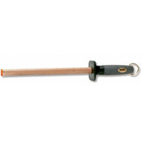 Smith's Sharpening Rod - Oval Diamond Comfortable Soft Grip Rubber Handle | SM3001 ,