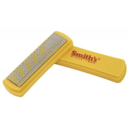 Smith's Sharpening Stone - 4 inch Yellow Coarse Diamond with Stone Cover | SM50924 ,