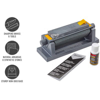 Smith's Sharpening System - 6 inch Micro-Tool Diamond Tri-Hone Stone Base | SMTRI6 ,