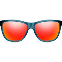 Smith Women's Sunglasses - Orange Lens Blue Square Frame | SMITH ECLIPSESAM 0OXZ/X6 ,