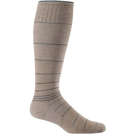 Sockwell Men's Socks - Circulator Graduated Compression, Khaki, L/XL | SW1M-030-LXL ,