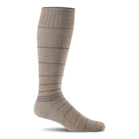 Sockwell Men's Socks - Circulator Graduated Compression, Khaki, L/XL | SW1M-030-LXL ,