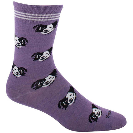 Sockwell Women's Socks - Cuddle Buddy Essential Comfort, Plum, S/M | LD179W-350-SM ,