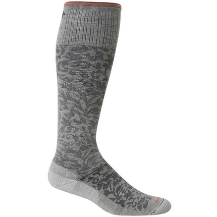Sockwell Women's Socks - Damask Graduated Compression, Oyster, M/L | SW16W-060-ML ,