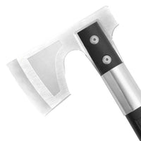SOG Camp Axe - Brushed Finish Stainless Steel Head with Black Handle | CH1001-CP ,