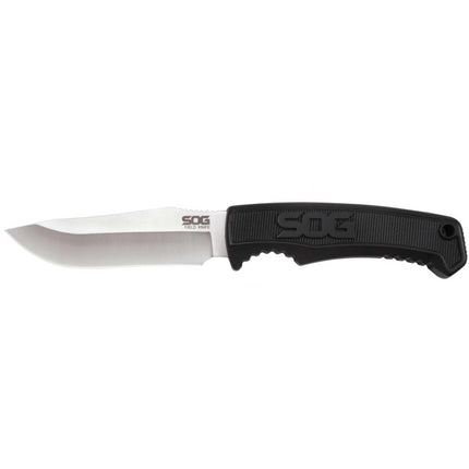 SOG Field Knife - Clip Point Satin Finish Stainless Steel Fixed Blade | FK1001-CP ,