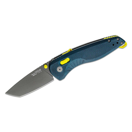 SOG Folding Knife - Aegis AT Steel Tanto Blade with Indigo Acid Handle | 11-41-14-41 ,