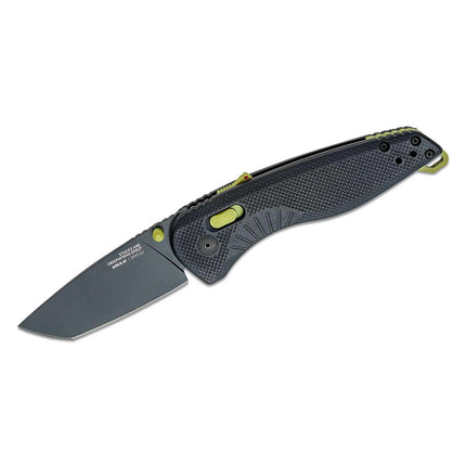 SOG Folding Knife - Aegis AT Tanto Flat Blade Black and Moss Handle | 11-41-09-41 ,