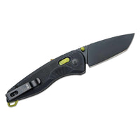 SOG Folding Knife - Aegis AT Tanto Flat Blade Black and Moss Handle | 11-41-09-41 ,