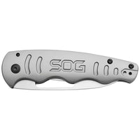 SOG Folding Knife - Escape FL Sheepsfoot Straight Stainless Steel Blade | 14-52-01-57 ,