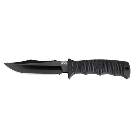 SOG Folding Knife - Seal Pup Elite Straight Edge TiNi Coated SS Blade | E37SN-CP ,