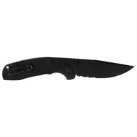SOG Folding Knife - Tac AU Partially Serrated Edge Cryo D2 Steel Blade | 15-38-02-57 ,