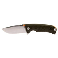 SOG Folding Knife - Tellus FLK Stainless Steel Blade Olive Drab Handle | 14-06-01-43 ,