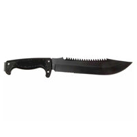 SOG Knife - Jungle Primitive Partially Serrated Steel Blade with Sheath | F03TN-CP ,