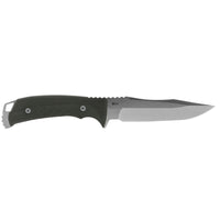 SOG Knife - Pillar Black Canvas Micarta Handle S35VN Stainless Steel Blade | UF1001-BX ,