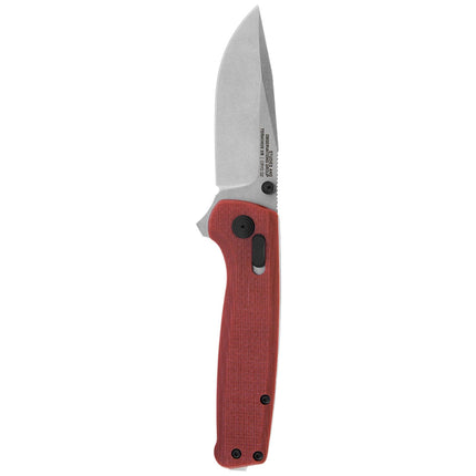 SOG Knife - Terminus XR Crimson G10 Handle Stainless Steel Blade Folding | TM1023-BX ,