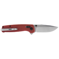 SOG Knife - Terminus XR Crimson G10 Handle Stainless Steel Blade Folding | TM1023-BX ,