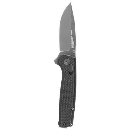 SOG Knife - Terminus XR LTE Black Handle Graphite TiNi Steel Blade Folding | TM1032-BX ,