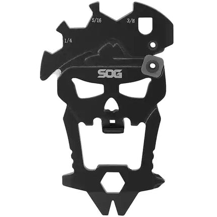 SOG Macv Tool - Hardcased Black Colored 12 Basic Components, 2.5 inch | SM1001-CP ,