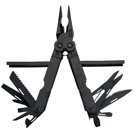 SOG Scissors - Powerlock Eod Black Oxide Finish Multi-Tool with Nylon Sheath | B61N-CP ,