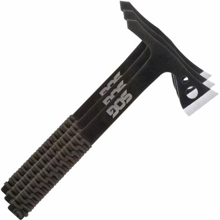 SOG Throwing Hawks - Black Nylon Handle Straight Edge Steel Blade, 3 Pack | TH1001-CP ,