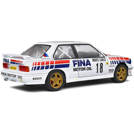 Solido 1/18 Model Car Competition BMW E30 M3 Gr.A 18 Marc Duez Alain Lopes Rally ,