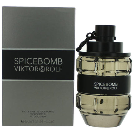 Spicebomb by Viktor & Rolf, 3 oz Eau De Toilette Spray for Men ,
