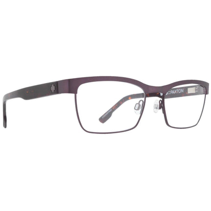 Spy Men's Eyeglasses - Amethyst/Dark Tortoise Frame | SPY PAXTON MATT AMETHYSTDK TORT ,
