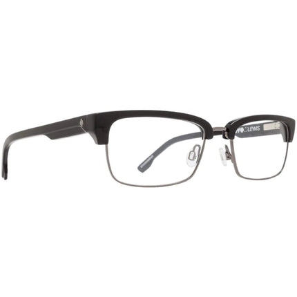 Spy Men's Eyeglasses - Full Rim Black/Gunmetal Metal Frame | SPY LEWIS BLACKGUNMETAL ,