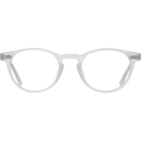 Spy Men's Eyeglasses - Matte Crystal Plastic Round Frame | SPY KINGSLEY MATT CRYSTAL ,