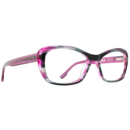 Spy Women's Eyeglasses - Fuchsia Sunset Plastic Cat Eye | SPY MONA FUCHSIA SUNSET ,