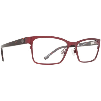 Spy Women's Eyeglasses - Matte Garnet/Dark Tortoise | SPY SONNY MATT GARNETDK TORT ,