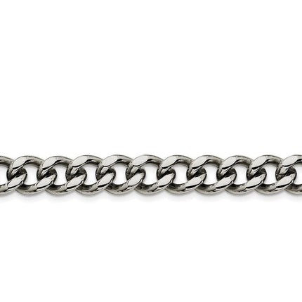Stainless Steel 11.50mm 8.5in Curb Chain ,