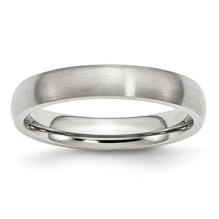 Stainless Steel 4mm Brushed Band ,