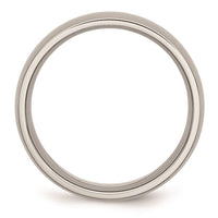 Stainless Steel 8mm Brushed Band ,